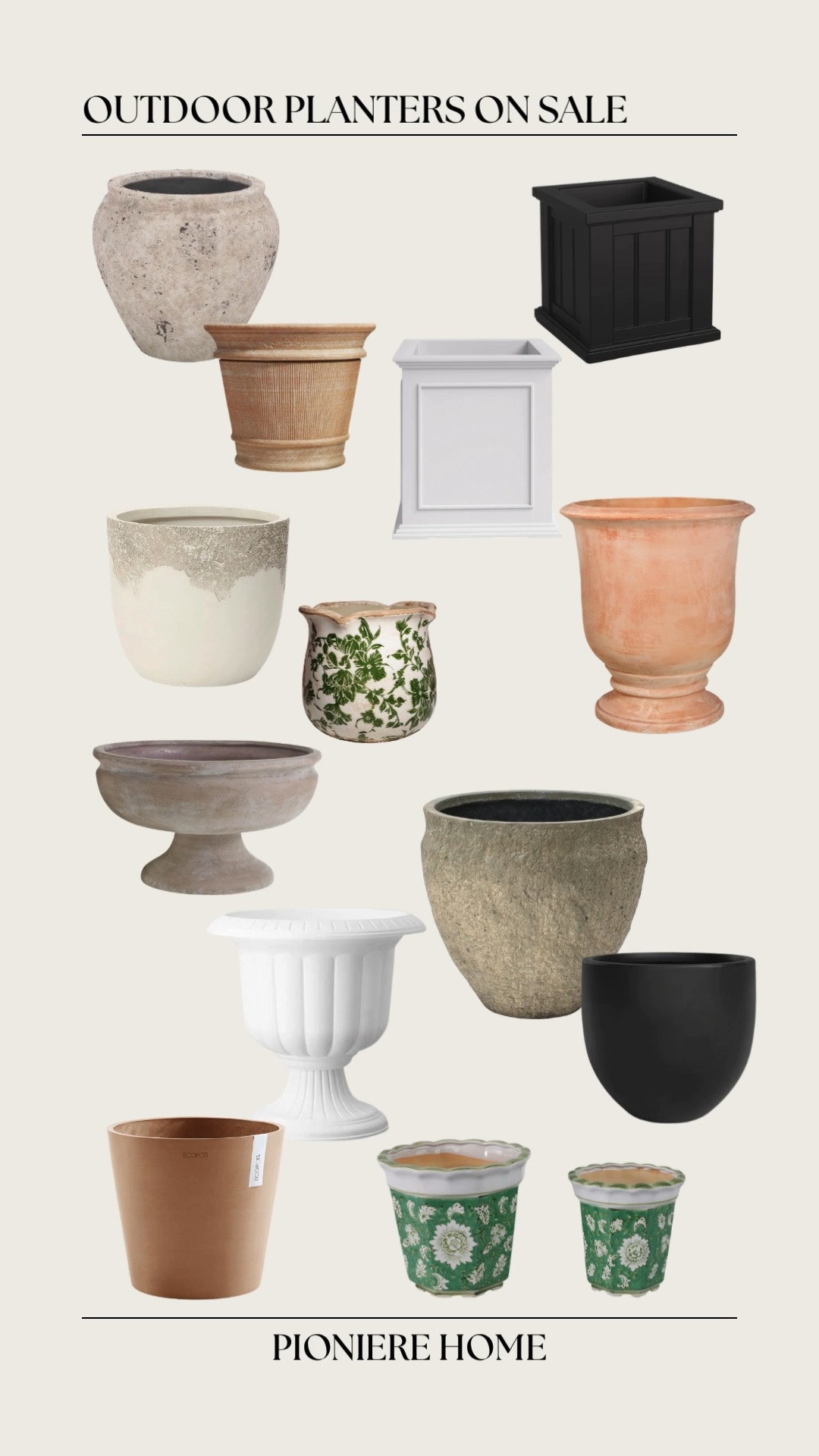 Outdoor planters on sale at Wayfair. Memorial Day sale, terracotta planters, rustic planter, urn planters, affordable outdoor decor

#LTKSeasonal #LTKHome #LTKSaleAlert