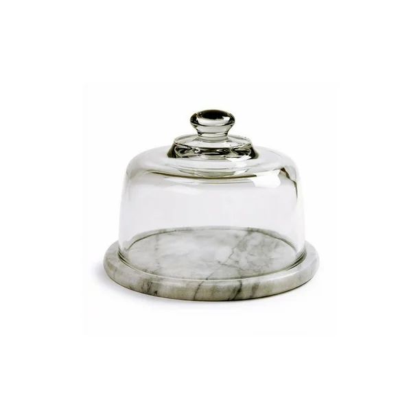norpro glass cheese dome with marble base - Walmart.com | Walmart (US)