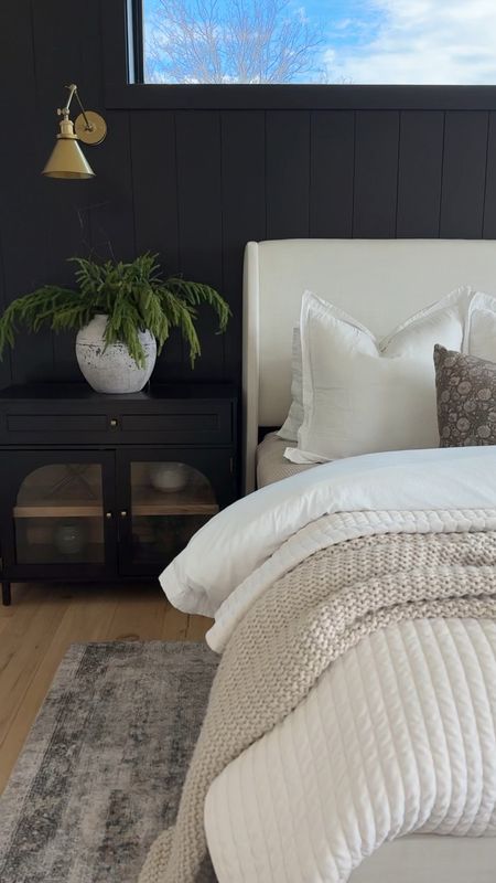 Back in stock alert for our Wayfair nightstands! I love the black, wood , glass combo & the oversized look next to our upholstered bed, also from Wayfair! One thing to note, assembly required for the nightstands, but worth it for the price!


#LTKhome #LTKVideo #LTKfindsunder100