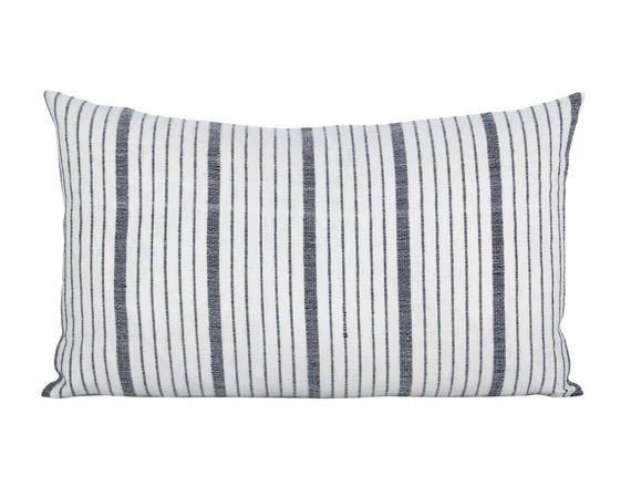 Cusco Stripe lumbar pillow cover in Natural | Etsy (US)