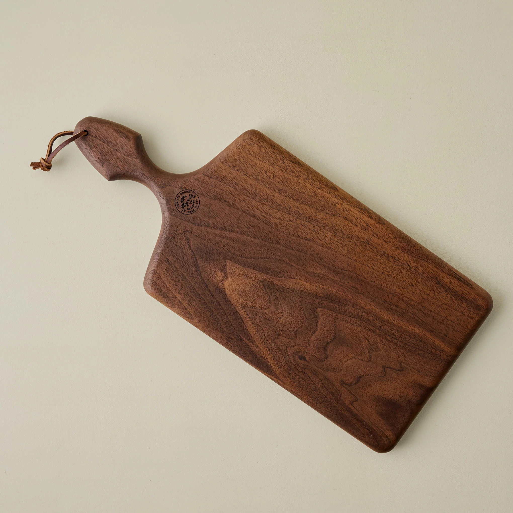 Magnolia Handcrafted Walnut Serving Board | Magnolia