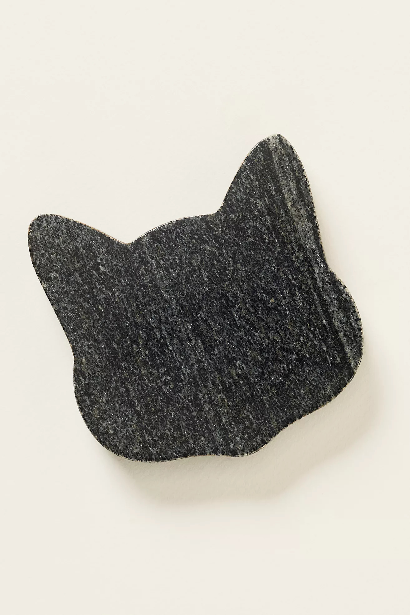 Black Cat Marble Coaster | Anthropologie (US)