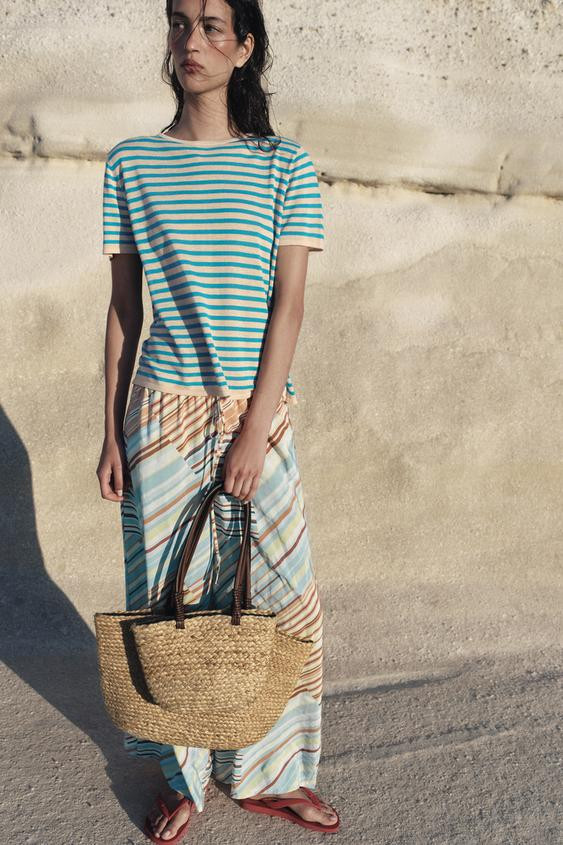 JUTE SHOPPER BAG | Zara US