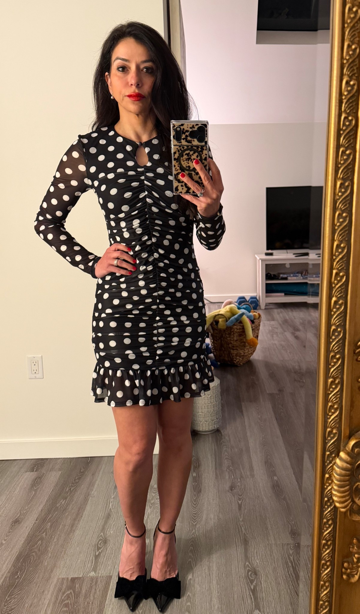 Seeing polka dots for Valentine’s Day❤️ This polka dot dress is my #Valentinesoutfit linking to the exact dress! Happy Valentine’s Day🥰

#LTKootd #LTKValentine #LTKdayinmylife