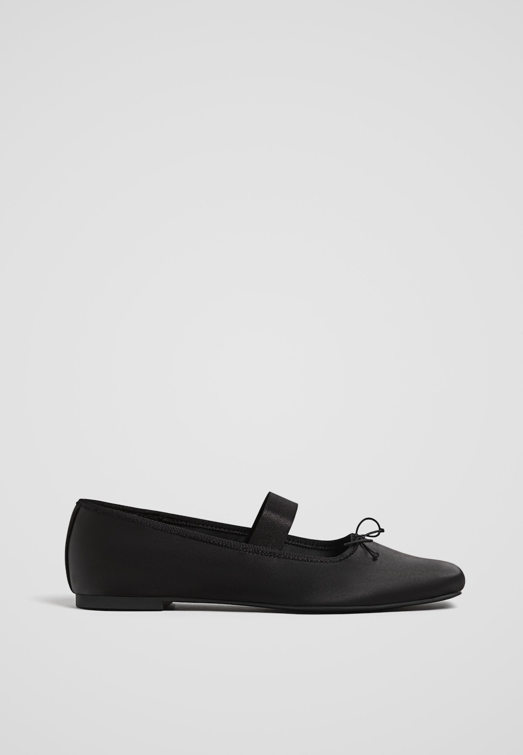 Sateen ballerinas - Women's fashion | Stradivarius United Kingdom | Stradivarius (UK)