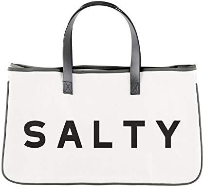 Creative Brands G5732 SB Design Studio Face Canvas Tote, Large, Salty | Amazon (US)