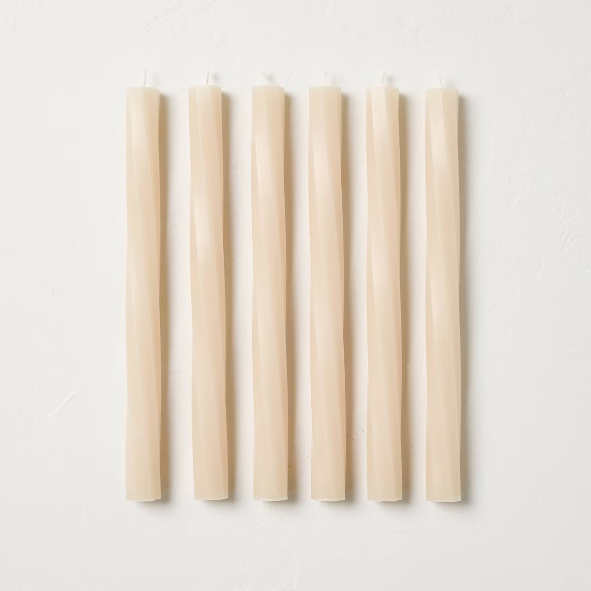6pk 10" Soft Twist Taper Set - Hearth & Hand™ with Magnolia | Target