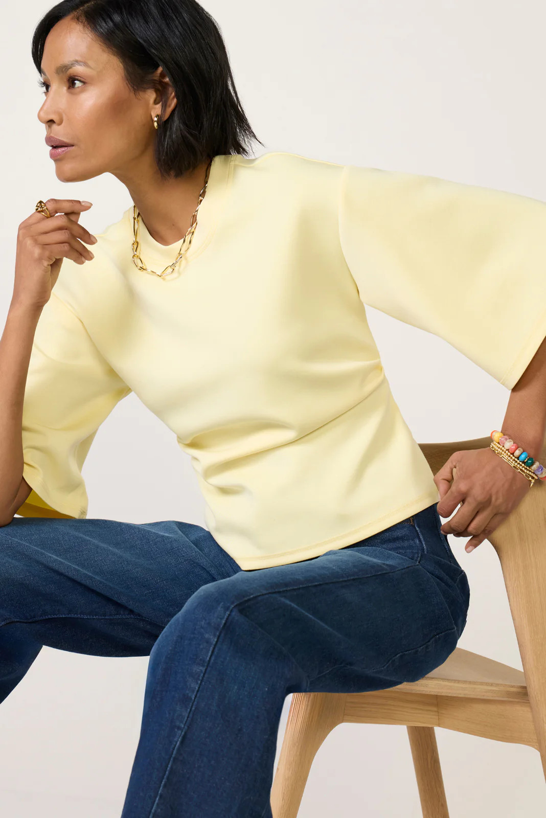 Hayden Tailored Scuba Top | Evereve