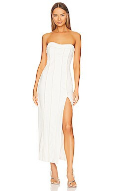 ELLIATT Whynter Maxi Dress in Ivory from Revolve.com | Revolve Clothing (Global)