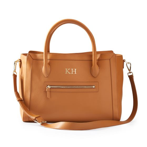 ZOE LEATHER WORK TOTE | Mark and Graham