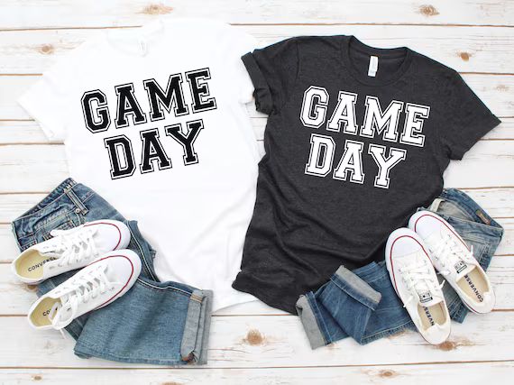 Game Day Shirt, Sunday Football, Football Shirt, Football Mom Shirt, Baseball Mom Shirt, Sports S... | Etsy (US)