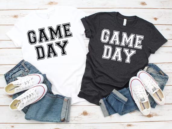 Game Day Shirt Sunday Football Football Shirt Football Mom | Etsy | Etsy (US)