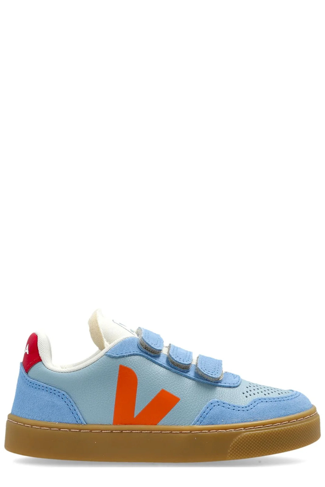 Veja Kids V-90 Round-Toe Sneakers | Cettire Global