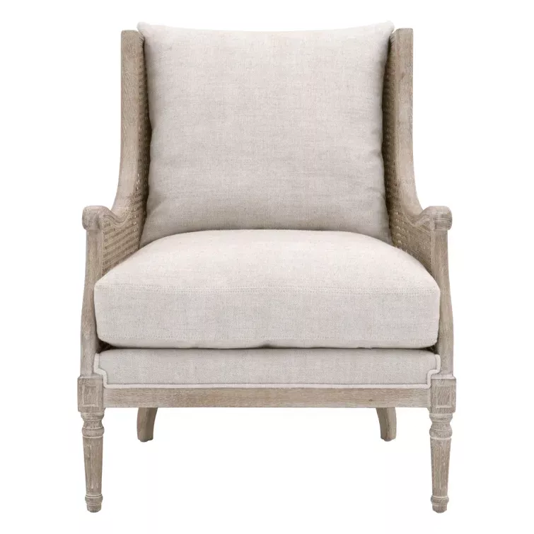 Gabrielle linen tub chair new arrivals