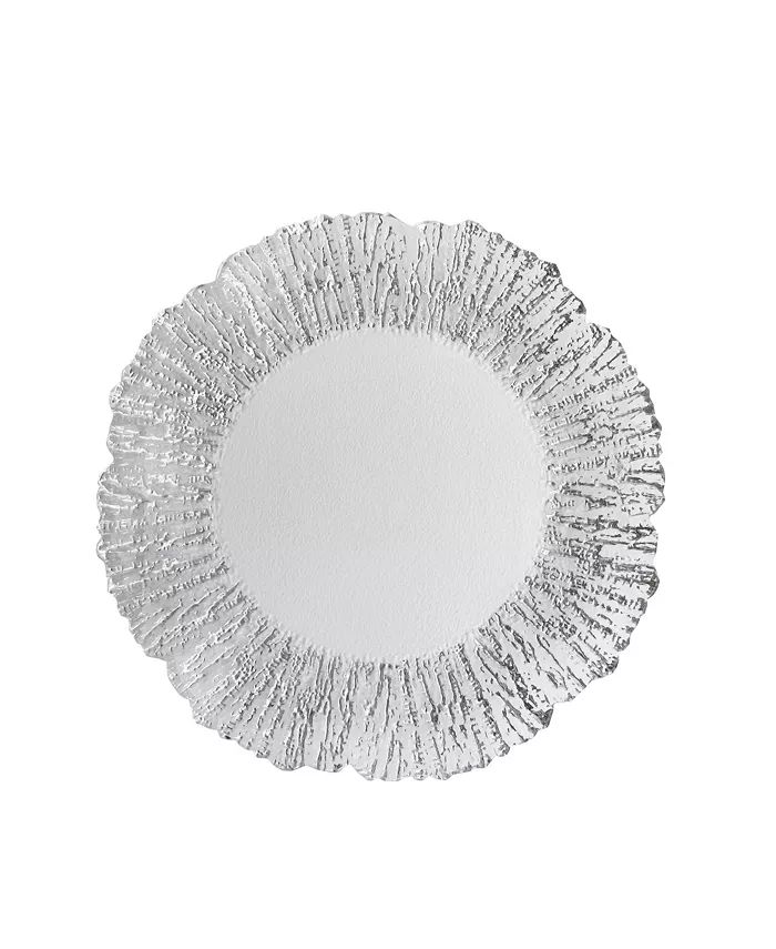 American Atelier Jay Import Deniz Flower Shape Charger Plate & Reviews - Fine China - Macy's | Macys (US)