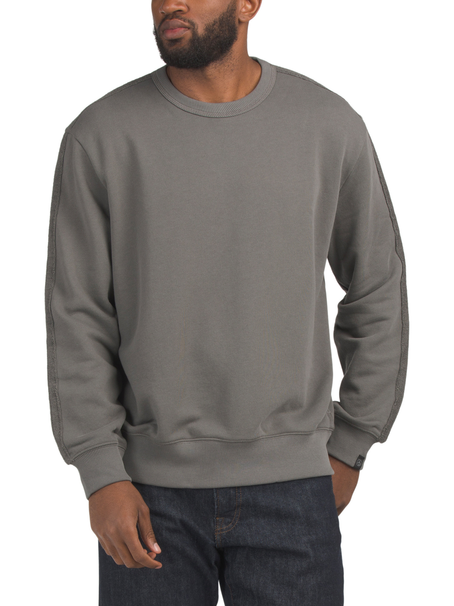 Raw Edge Crew Neck Sweatshirt | Hoodies & Sweaters | Marshalls | Marshalls