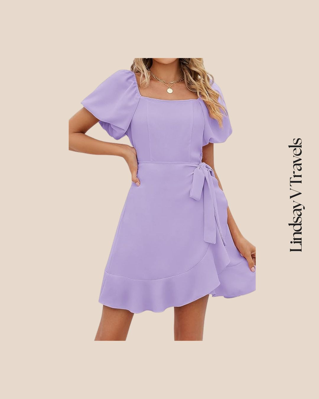 Structured yet playful! This puff sleeve dress with a tie waist is my go-to for daytime events and casual outings. So comfy and cute! 

 #LTKSeasonal #LTKFindsUnder100 #LTKStyleTip