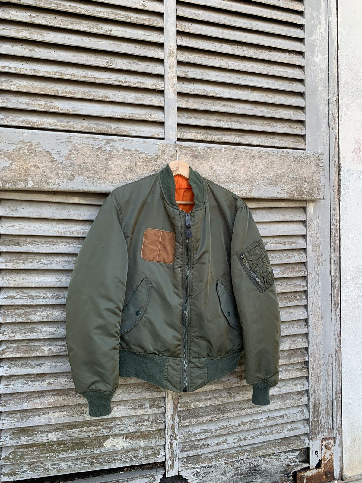 Vintage Vintage Alpha Industries MA1 Man Intermediate BomberJacket | Grailed | Grailed