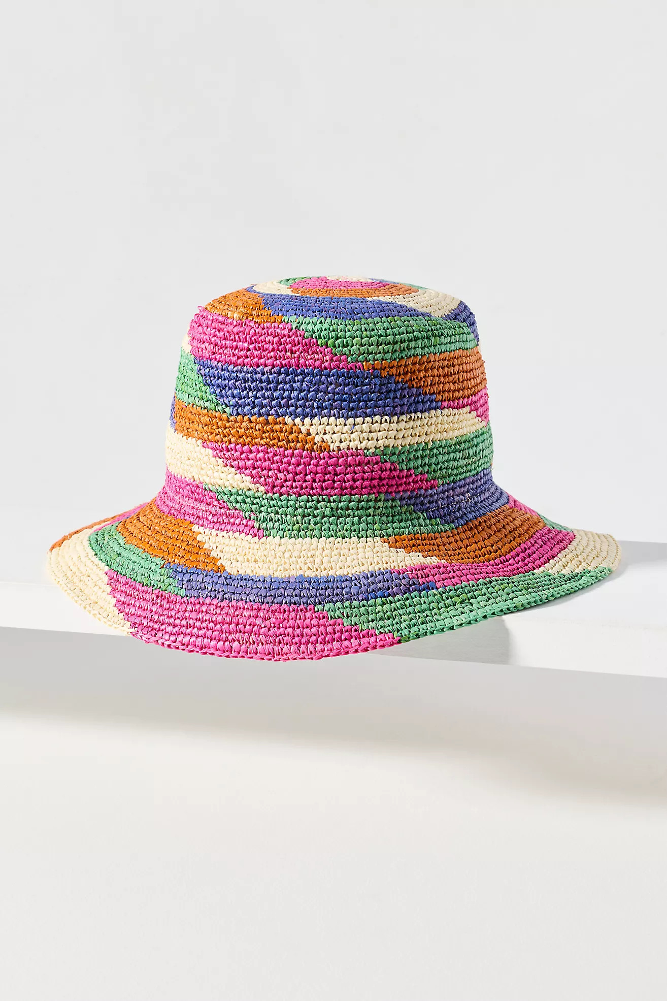 San Diego Hat Co. Lucia Colorful Bucket Hat | Anthropologie (US)