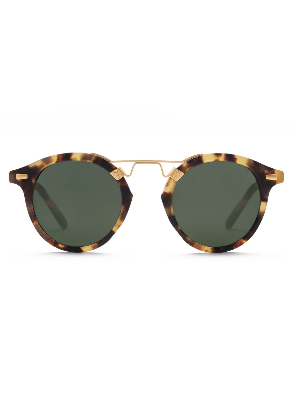 ST. LOUIS CLASSICS | Matte Tokyo Tortoise Polarized 24K | KREWE Eyewear