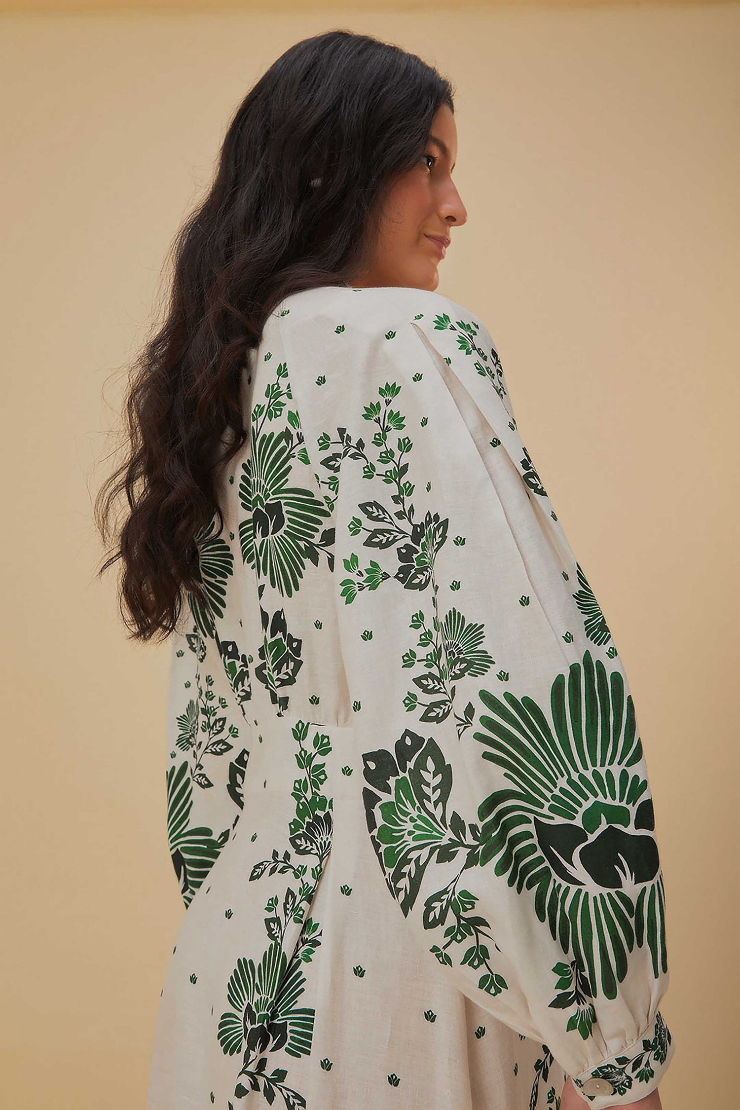 Forest Soul Off-White Maxi Dress | FarmRio (US)