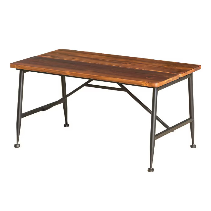 Ocala Acacia Industrial Coffee Table - Antique/Black - Christopher Knight Home | Target