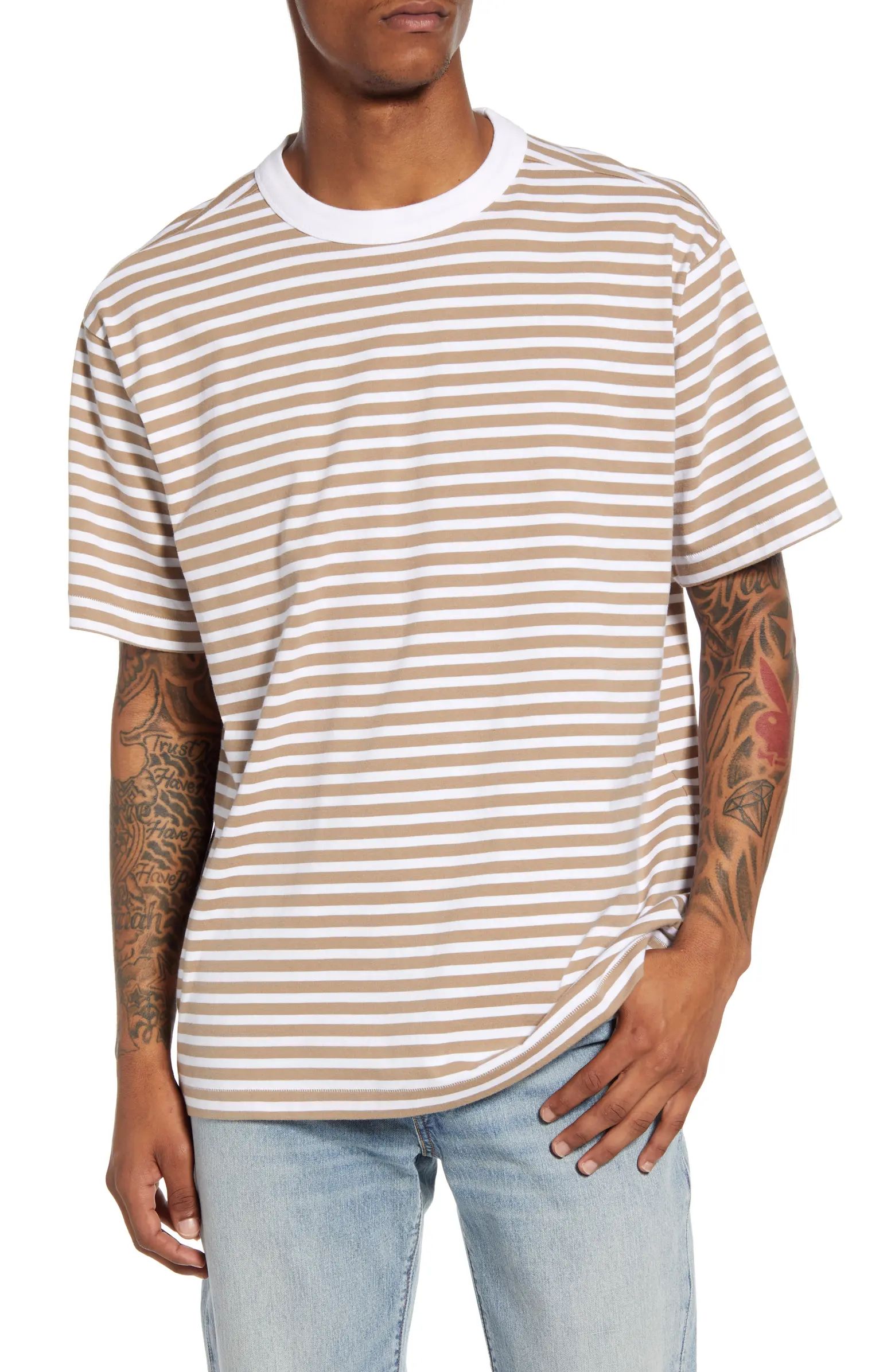 Stripe Crewneck T-Shirt | Nordstrom