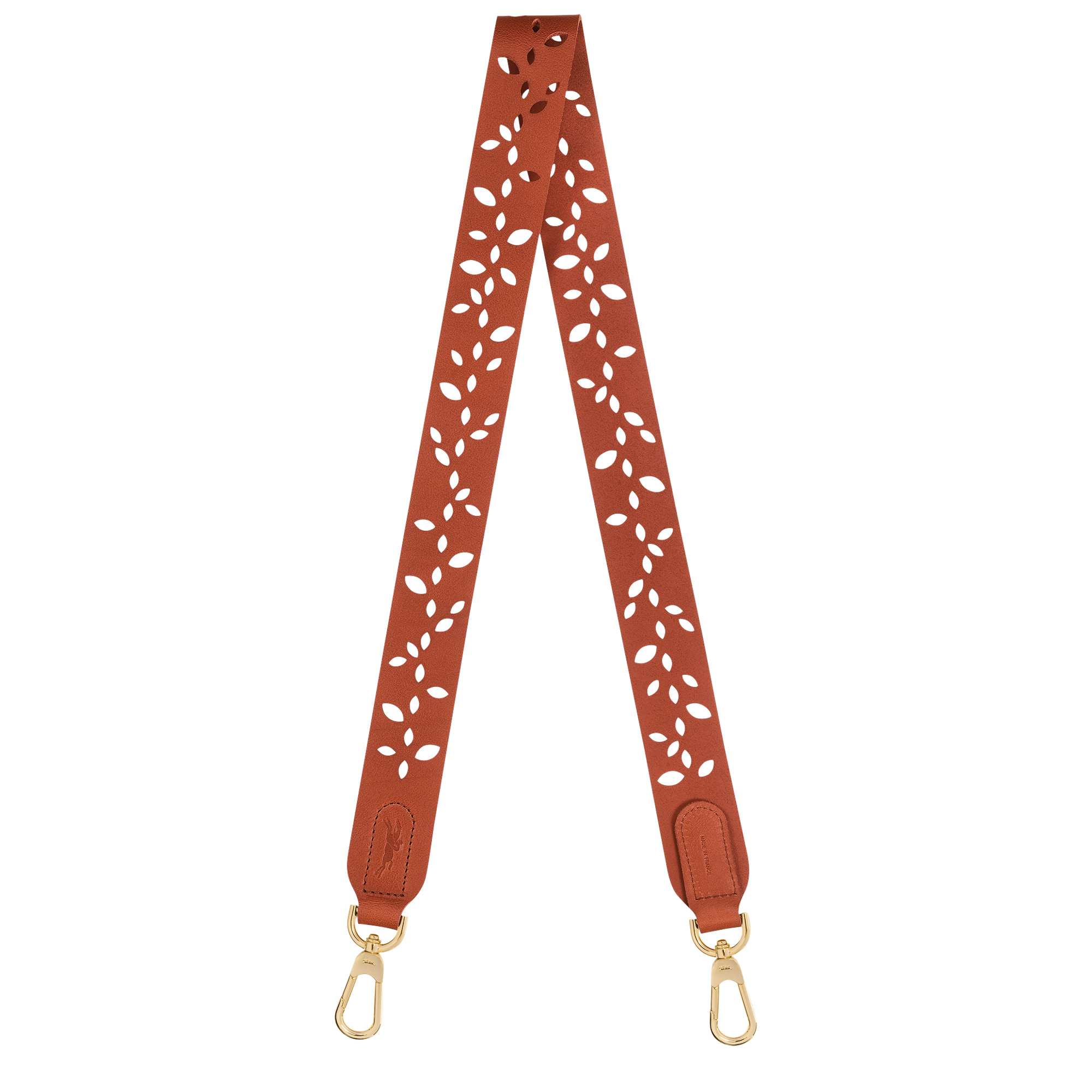 Végétal Shoulder strap Bark - Leather | Longchamp US | Longchamp