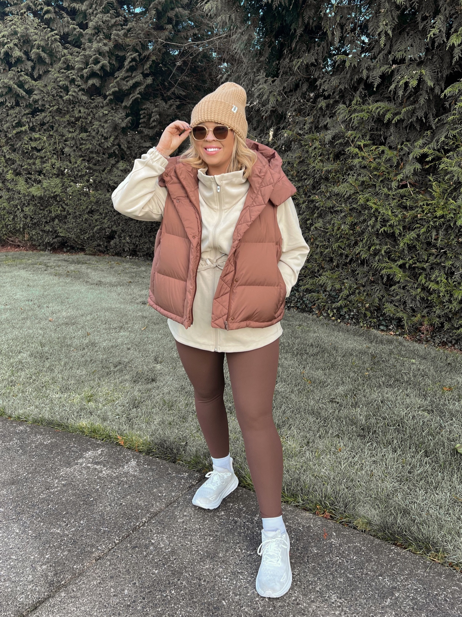 Wunder puff cropped vest is currently on major sale! Was $228 now $130. I went to the entire outfit here below. I’m wearing a size 12 in the align leggings, a size 12, in the cinched waist, jacket, and a size 14, in the wonder puffer vest.

As always, thank you for shopping, my links! 

#LTKsalealert #LTKmidsize #LTKfitness