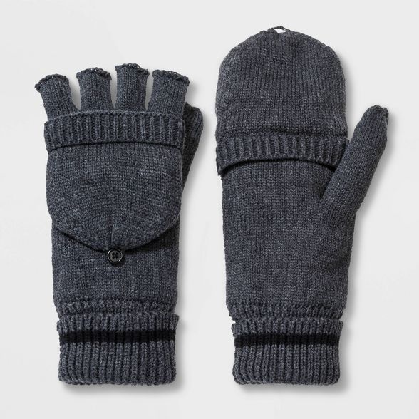 Men's Fleece lined Convertible Gloves - Goodfellow & Co™ One Size | Target