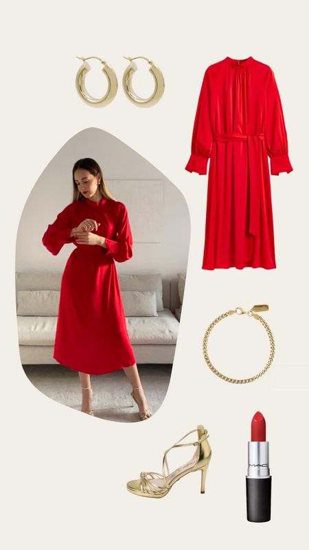 Choosing red for the festive season✨

#festive look #red dress #midi dress #blouse dress #elegant dress #partylook #silvester outfit #dinner look #christmas outfit #new years eve look

#LTKeurope #LTKstyletip #LTKSeasonal