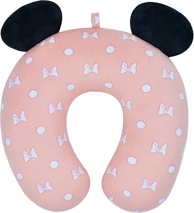 Concept One Disney Mickey Mouse Travel Neck Pillow for Airplane, Car, Train or Home | Amazon (US)