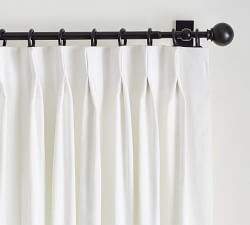 Emery Linen Pinch Pleat Curtain | Pottery Barn (US)