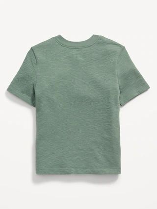 Soft-Knit Henley Pocket T-Shirt for Toddler Boys | Old Navy (US)