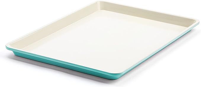 GreenLife Bakeware Healthy Ceramic Nonstick 18.5" x 13.5" Half Cookie Sheet Baking Pan, PFAS-Free... | Amazon (US)