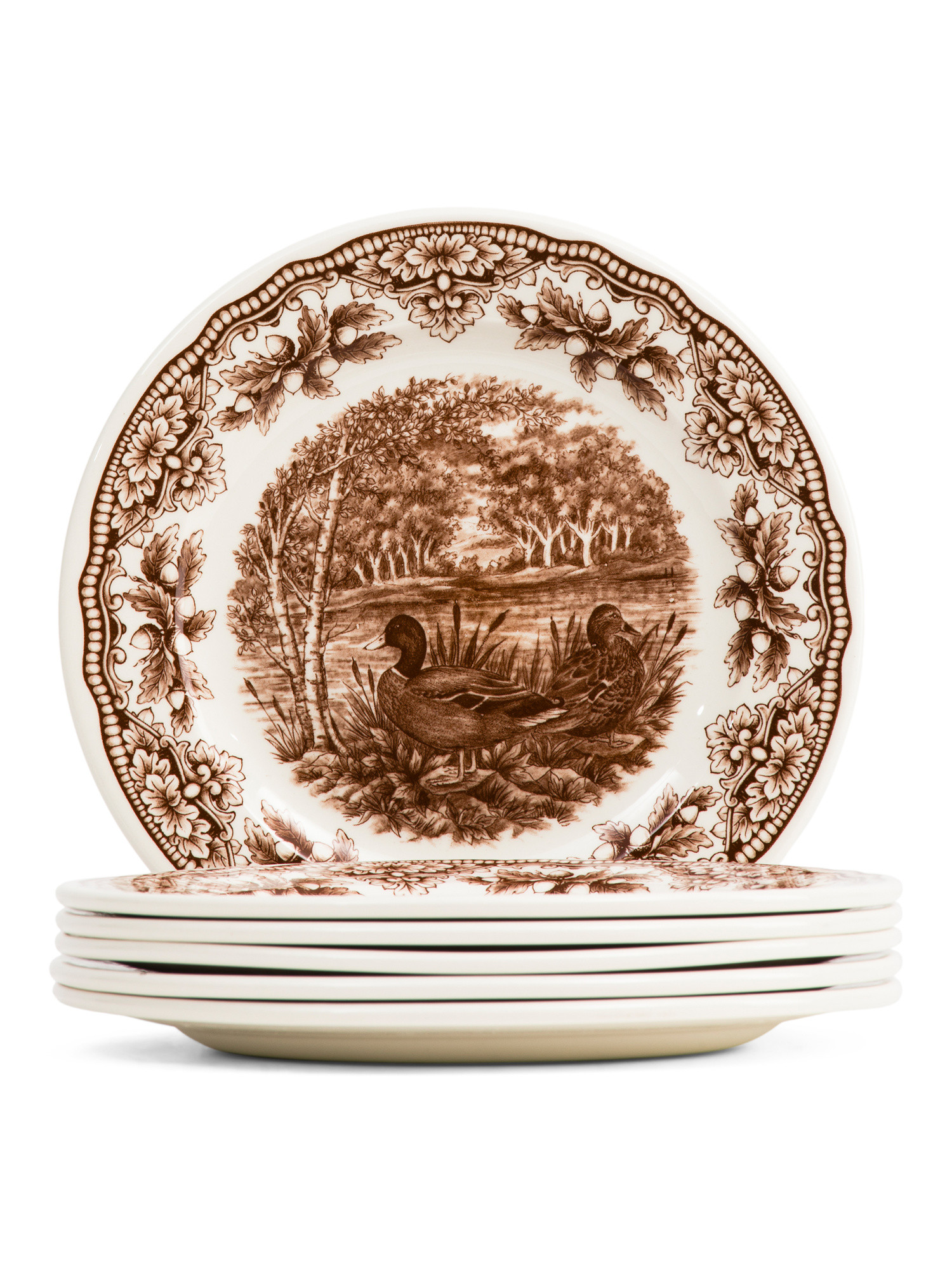 6pk Duck Supper Plates Set | TJ Maxx