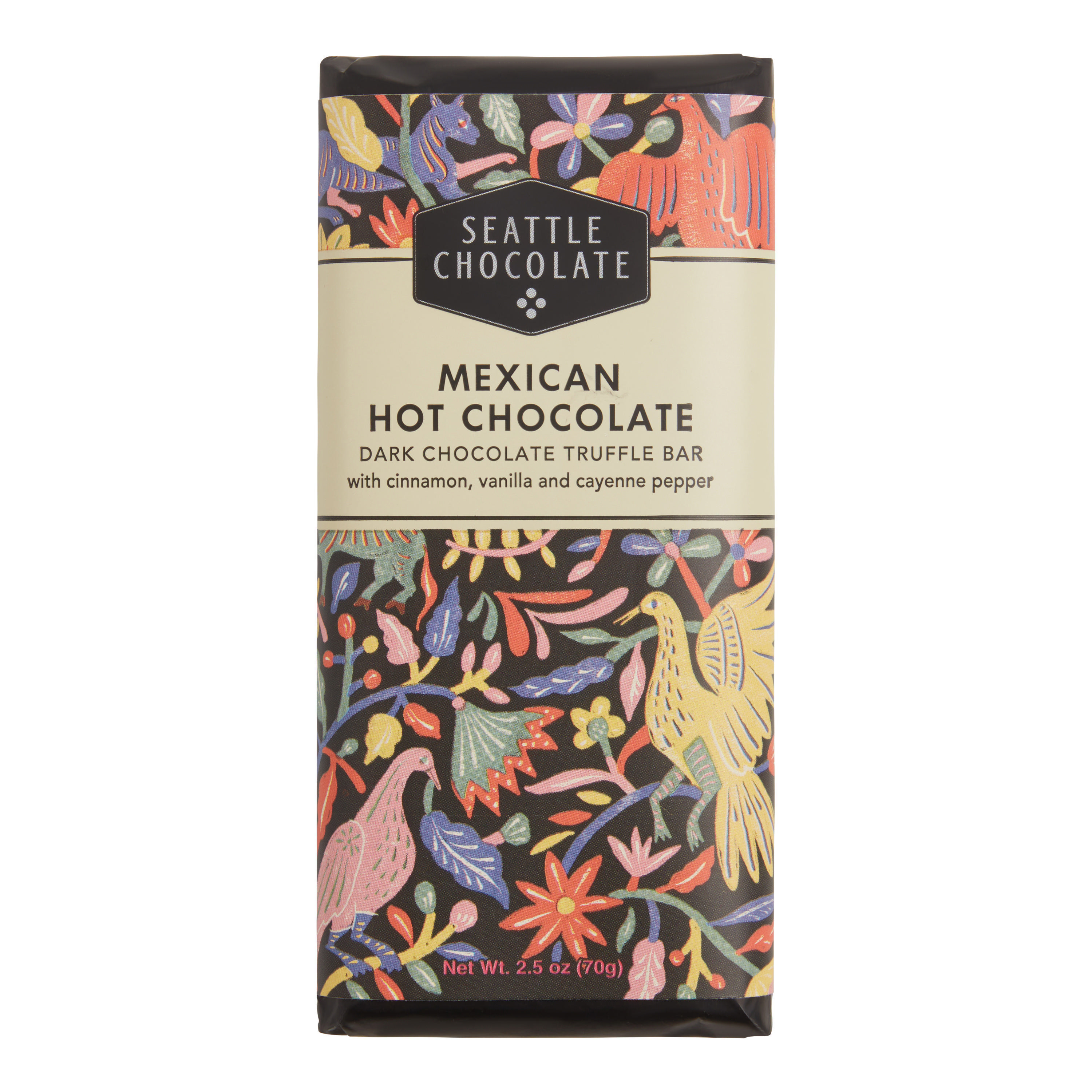 Seattle Mexican Hot Chocolate Dark Chocolate Truffle Bar | World Market