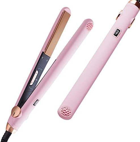 TYMO Flat Iron Hair Straightener and Curler 2 in 1 with 10s Fast Heating, 1 Inch Professional Tit... | Amazon (US)