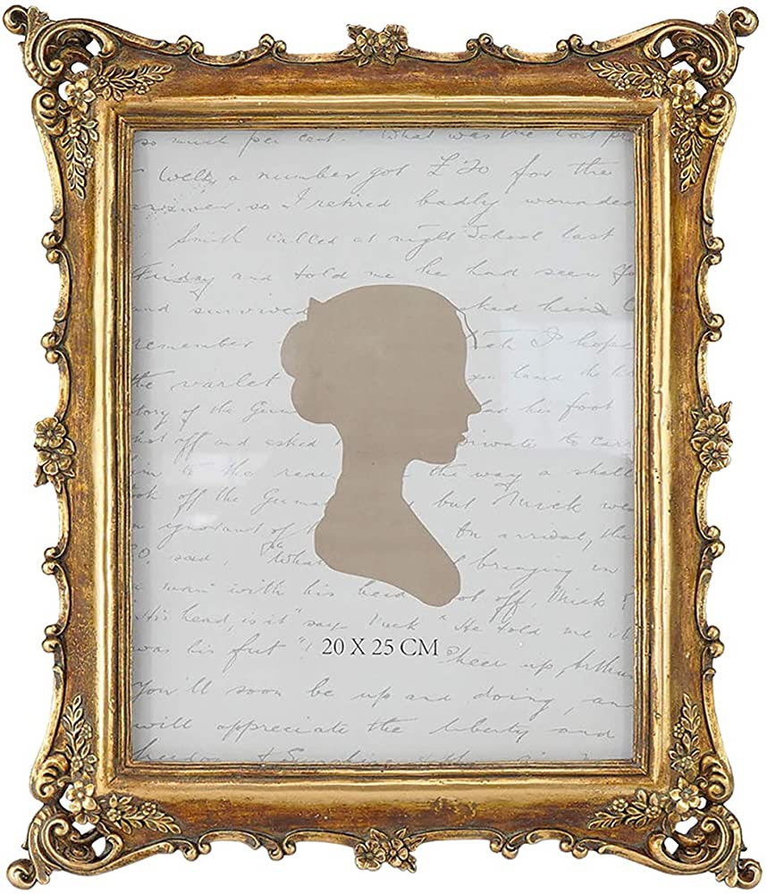 Sunlit Vintage Picture Frame 8x10 Inch, Luxury Antique Photo Frames with Glass Front, Photo Displ... | Amazon (US)