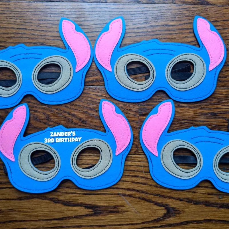 Stitch Birthday Party Masks!! Stitch party favors! Stitch Birthday Party! | Etsy (US)