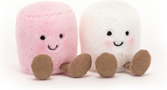 Jellycat Amuseables Pink and White Marshmallows Stuffed Toy, 3.5 inches Food Plush
        Fun Gi... | Amazon (US)