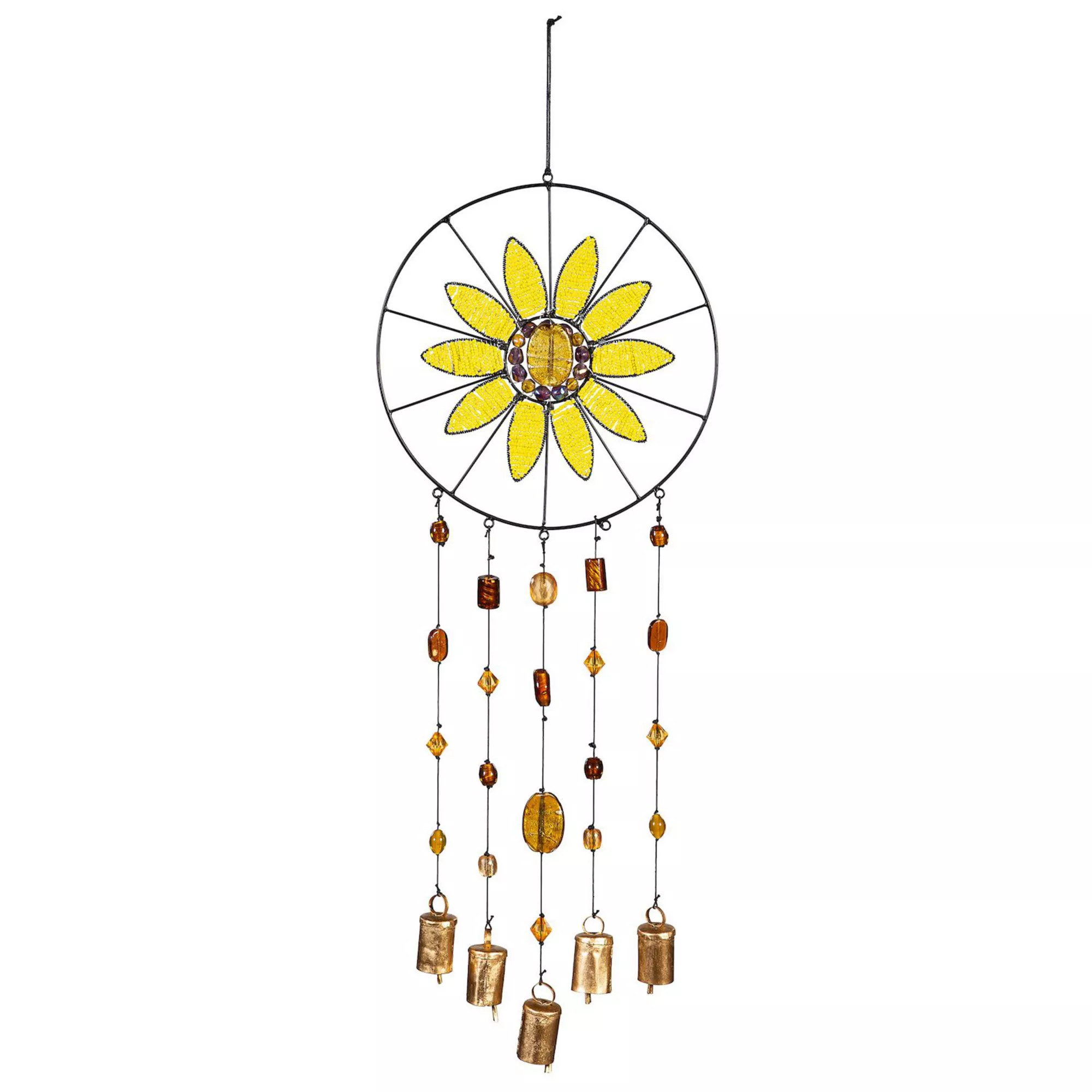 Evergreen Enterprises Sunflower Beaded Wind Chime | Kohl's