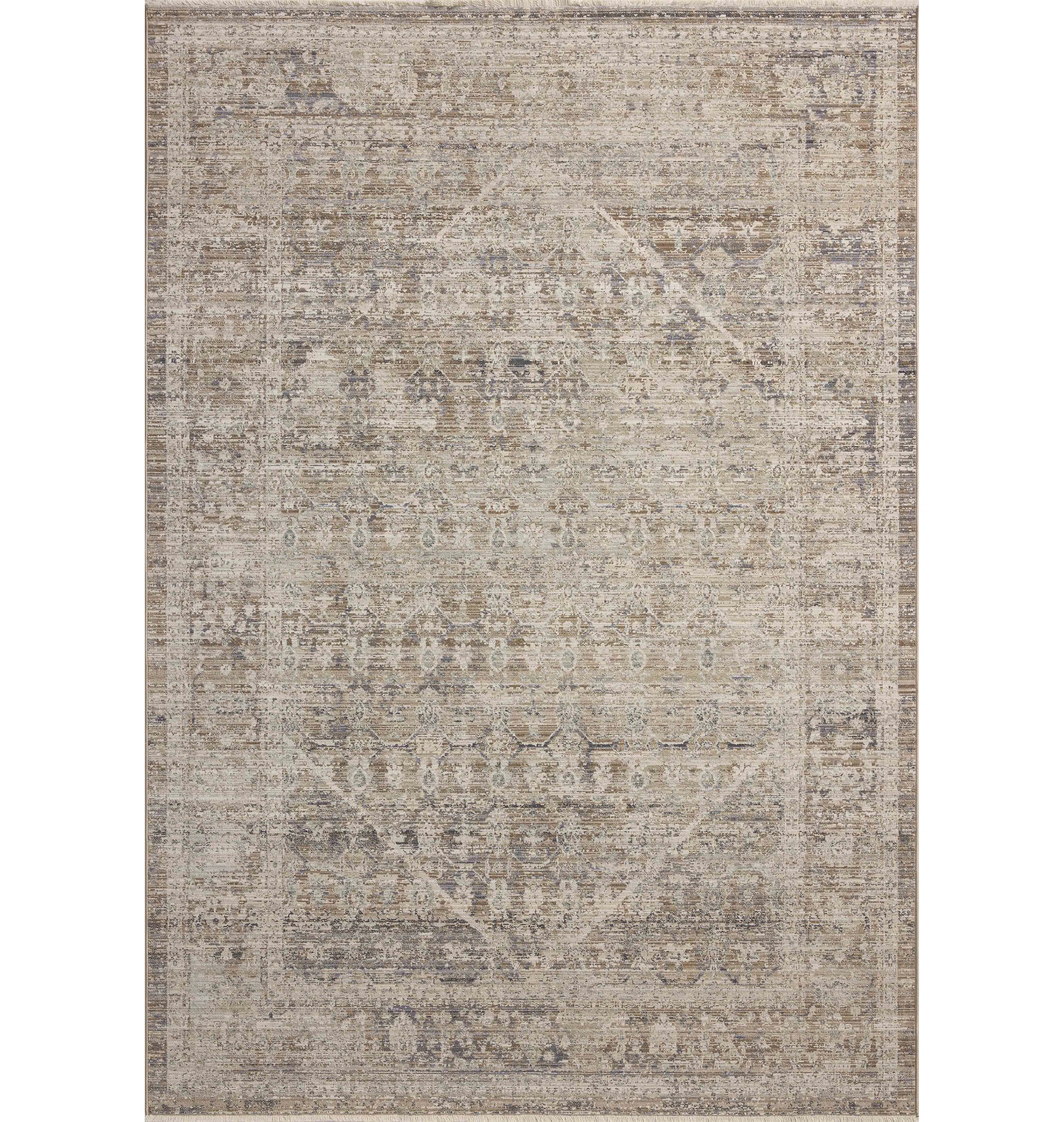 Chris Loves Julia x Loloi Ida Slate / Natural Area Rug | Wayfair North America