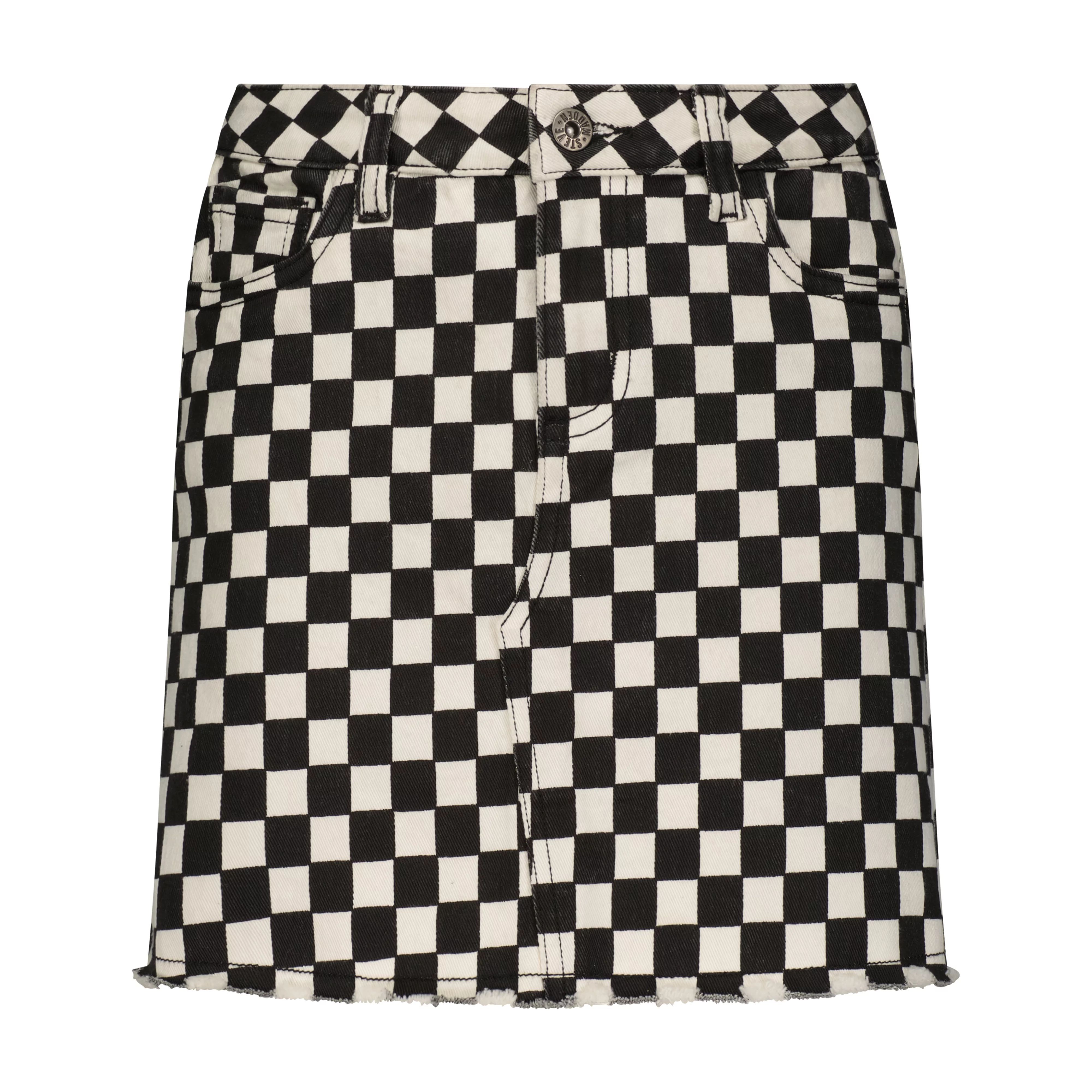 Steve Madden Girls Checkered Skirt, Sizes 7-16 | Walmart (US)
