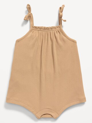 Tie-Bow One-Piece Romper for Baby | Old Navy (CA)