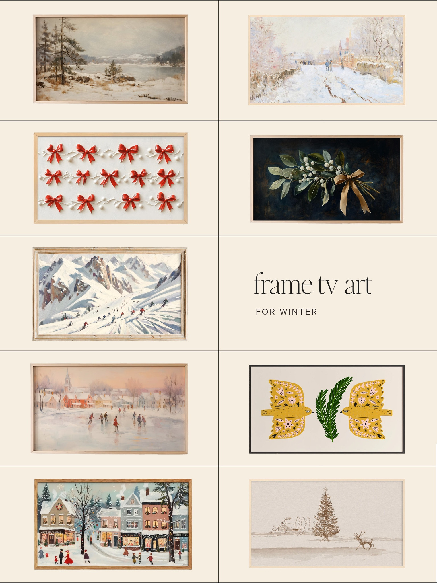 frame tv art for winter!

#LTKHome #LTKSeasonal #LTKHoliday
