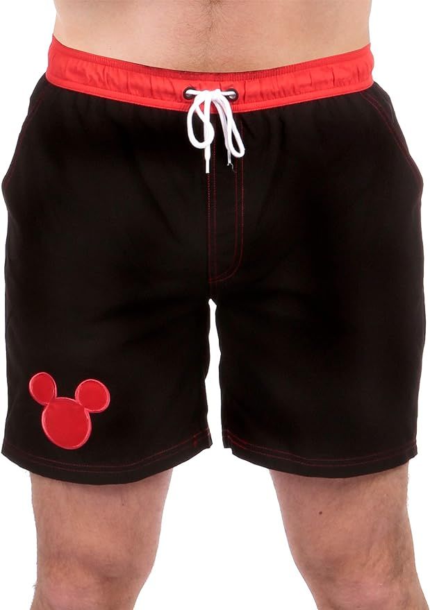 Disney Mens Mickey Mouse Swimming Trunks | Amazon (US)