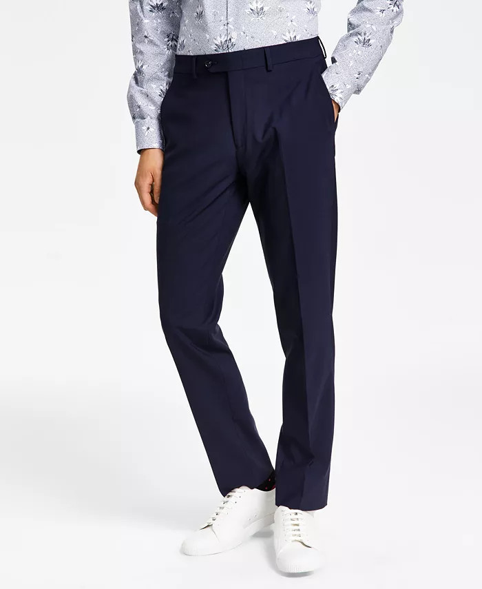 Bar III Men's Slim-Fit Wool Suit Pants, Created for Macy's - Macy's | Macy's