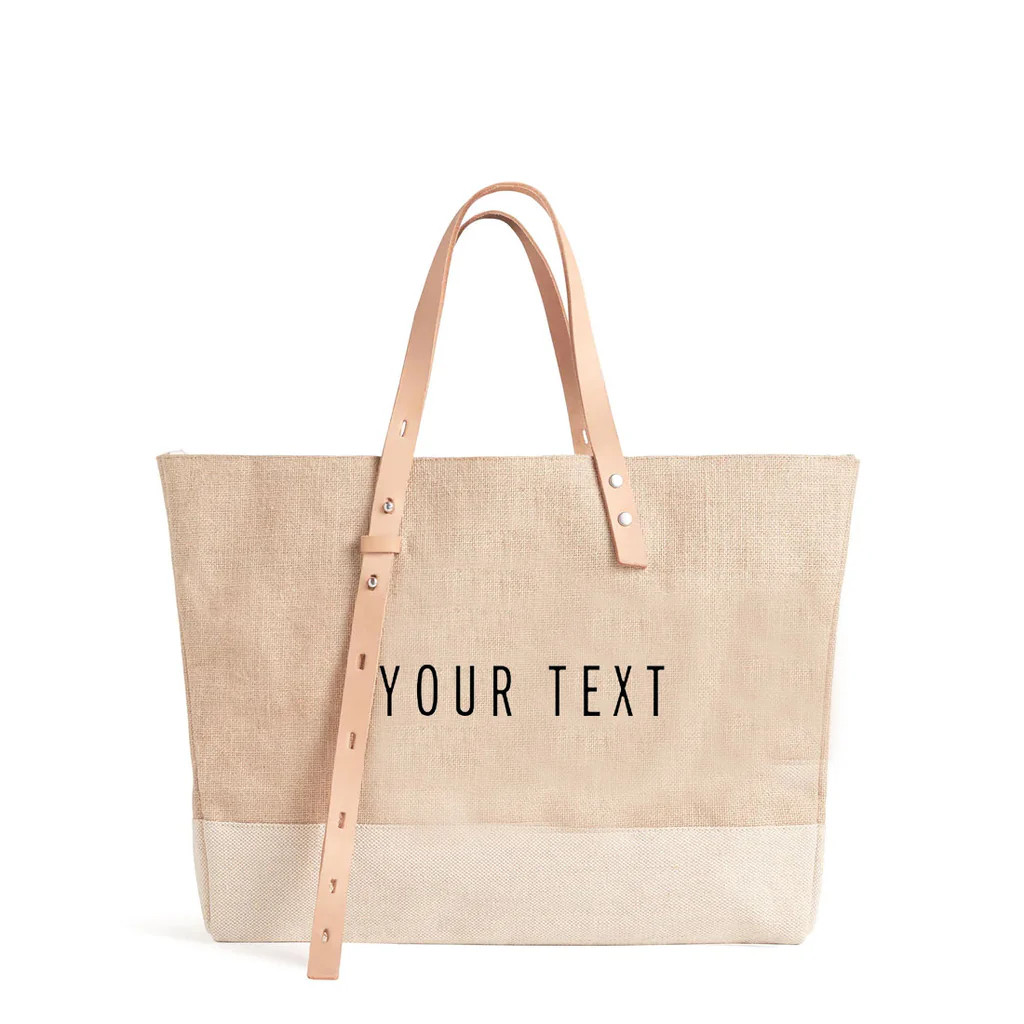 Shoulder Market Bag in Natural | Apolis