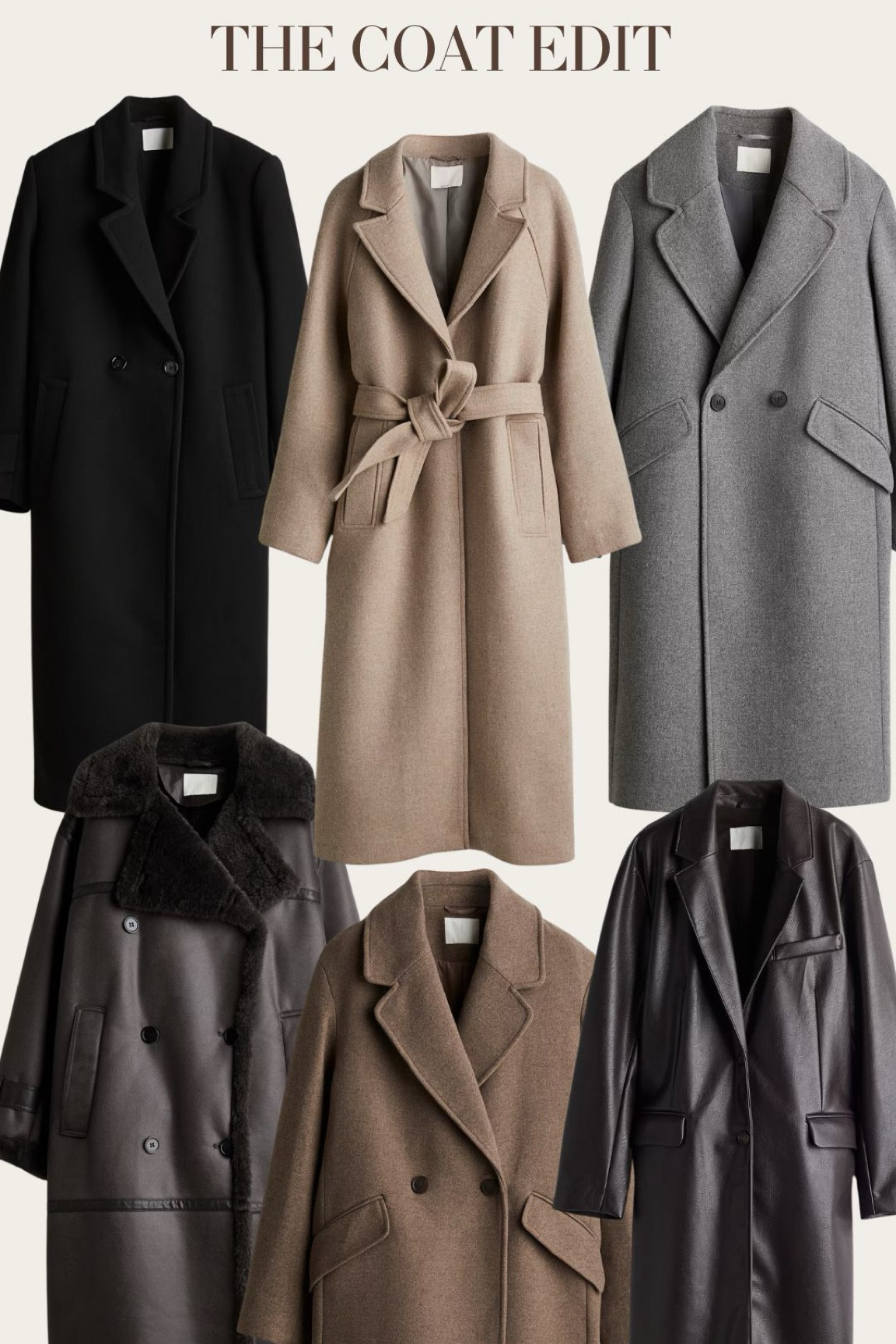 Chic coat edit 

#LTKuk #LTKeurope #LTKautumn